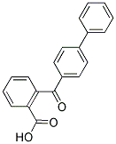 2-(BIPHENYL-4-CARBONYL)-BENZOIC ACID Struktur