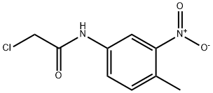 2-CHLORO-N-(4-METHYL-3-NITROPHENYL)ACETAMIDE Struktur