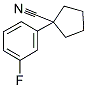 1-(3-FLUOROPHENYL)CYCLOPENTANECARBONITRILE Struktur