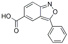 3-PHENYL-BENZO[C]ISOXAZOLE-5-CARBOXYLIC ACID Struktur