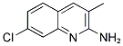 2-AMINO-7-CHLORO-3-METHYLQUINOLINE Struktur