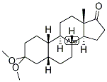 5-BETA-ESTRAN-3,17-DIONE 3,3-DIMETHYL KETAL Struktur