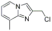 2-(CHLOROMETHYL)-8-METHYLIMIDAZO[1,2-A]PYRIDINE Struktur