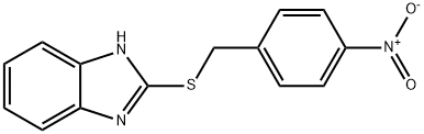 2-[(4-NITROBENZYL)THIO]-1H-BENZIMIDAZOLE Struktur