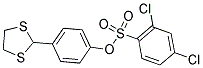 4-(1,3-DITHIOLAN-2-YL)PHENYL 2,4-DICHLOROBENZENESULFONATE Struktur