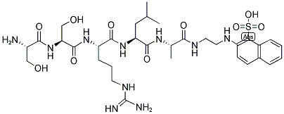 H-SER-SER-ARG-LEU-ALA-EDANS