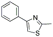 2-METHYL-4-PHENYL-1,3-THIAZOLE Struktur