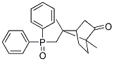 7-[(DIPHENYLPHOSPHORYL)METHYL]-1,7-DIMETHYLBICYCLO[2.2.1]HEPTAN-2-ONE Struktur