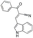 3-INDOL-3-YL-2-(PHENYLCARBONYL)PROP-2-ENENITRILE Struktur