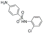 4-AMINO-N-(2-CHLORO-PHENYL)-BENZENESULFONAMIDE Struktur