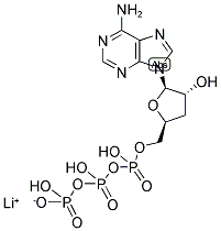 3'-DEOXYADENOSINE-5'-TRIPHOSPHATE LITHIUM SALT Struktur