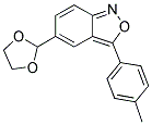 5-(1,3-DIOXOLAN-2-YL)-3-(4-METHYLPHENYL)-2,1-BENZISOXAZOLE Struktur