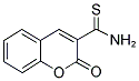 2-OXO-2H-CHROMENE-3-CARBOTHIOAMIDE Struktur