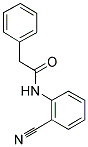 N-(2-CYANOPHENYL)-2-PHENYLACETAMIDE Struktur