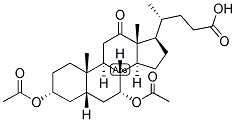 12-DEHYDROCHOLIC ACID DIACETATE Struktur