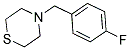 4-(4-FLUOROBENZYL)THIOMORPHOLINE Struktur
