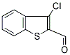 3-CHLORO-1-BENZOTHIOPHENE-2-CARBALDEHYDE Struktur