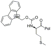 FMOC-D-MET-WANG RESIN Struktur