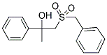 1-(BENZYLSULFONYL)-2-PHENYL-2-PROPANOL Struktur