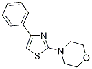 4-(4-PHENYL-1,3-THIAZOL-2-YL)MORPHOLINE Struktur