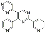 2,4-DI(PYRIDIN-3-YL)-5-(PYRIMIDIN-4-YL)PYRIMIDINE Struktur