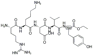 THYMOPOIETIN II (32-36)-ETHYL ESTER Struktur