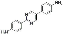 2,5-BIS(4-AMINOPHENYL)-PYRIMIDINE Struktur