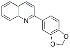 2-(1,3-BENZODIOXOL-5-YL)QUINOLINE Struktur