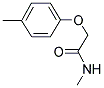 2-(P-TOLYLOXY)-N-METHYLACETAMIDE Struktur