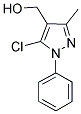 (5-CHLORO-3-METHYL-1-PHENYL-1H-PYRAZOL-4-YL)METHANOL Struktur