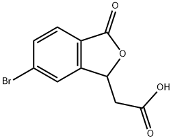 (6-BROMO-3-OXO-1,3-DIHYDRO-ISOBENZOFURAN-1-YL)-ACETIC ACID price.