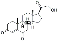 4-PREGNEN-21-OL-3,6,20-TRIONE Struktur