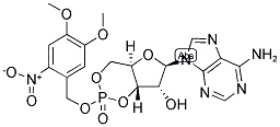 4,5-DIMETHOXY-2-NITROBENZYL ADENOSINE 3',5'-CYCLICMONOPHOSPHATE Struktur