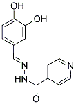 N'-(3,4-DIHYDROXYBENZYLIDENE)ISONICOTINOHYDRAZIDE Struktur