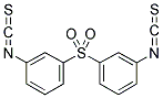 BIS(3-ISOTHIOCYANATOPHENYL)SULPHONE Struktur