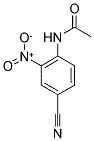 4-ACETAMIDO-3-NITROBENZONITRILE Struktur