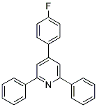 4-(4-FLUOROPHENYL)-2,6-DIPHENYLPYRIDINE Struktur