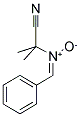 N-(1-CYANO-1-METHYLETHYL)-BENZILIDENEAMINO-N-OXIDE Struktur