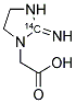 CYCLOCREATINE-2-14C Struktur