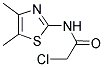 2-CHLORO-N-(4,5-DIMETHYL-1,3-THIAZOL-2-YL)ACETAMIDE Struktur