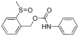 2-(METHYLSULFINYL)BENZYL N-PHENYLCARBAMATE Struktur