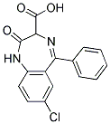 CLORAZEPATE Struktur