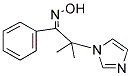 1-(HYDROXYIMINO)-2-IMIDAZOLYL-2-METHYL-1-PHENYLPROPANE Struktur