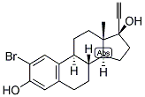 1,3,5(10)-ESTRATRIEN-2-BROMO-17-ALPHA-ETHYNYL-3,17-BETA-DIOL Struktur