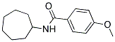 N-CYCLOHEPTYL-4-METHOXYBENZENECARBOXAMIDE Struktur