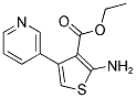 ETHYL 2-AMINO-4-(3-PYRIDYL)THIOPHENE-3-CARBOXYLATE Struktur