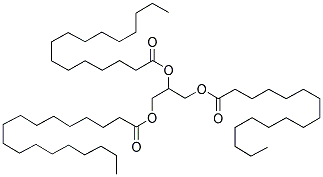 1,2-PALMITIN-3-STEARIN Struktur