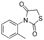 3-(2-METHYLPHENYL)-1,3-THIAZOLANE-2,4-DIONE Struktur