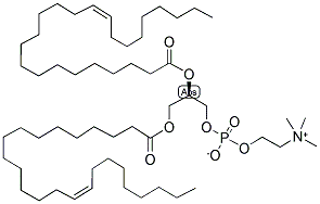 1,2-DI15-CIS-TETRA-COSENOYL-SN-GLYCERO-3-PHOSPHOCHOLINE Struktur