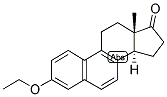 D-1,3,5(10), 6,8-ESTRAPENTAEN-3-OL-17-ONE ETHYL ETHER Struktur